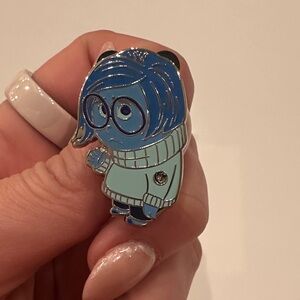 2025 WDW Hidden Mickey Sadness from Inside Out pin